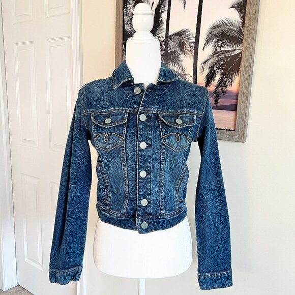 American Rag Jackets & Blazers - Women's American Rag Blue Denim Jacket | Button Up | Medium Wash | Size Medium